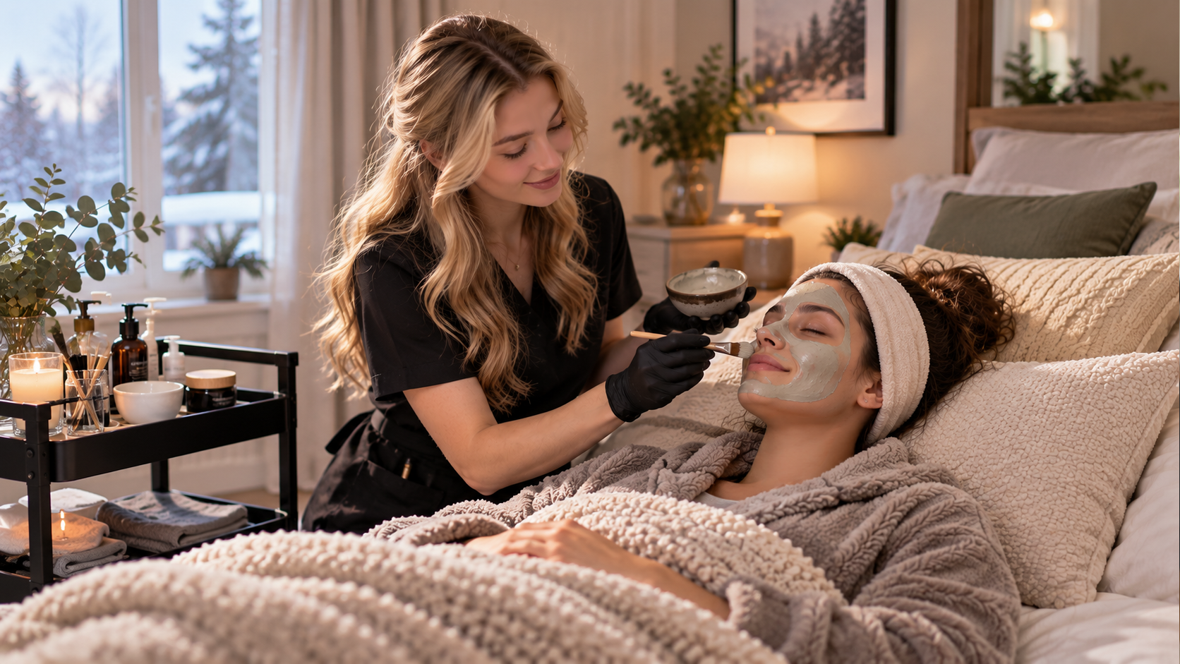 salon services at home