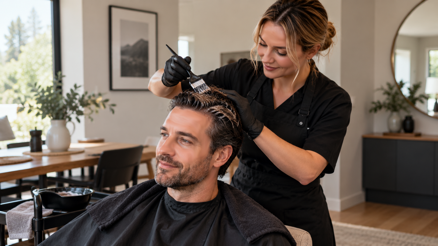 men's grooming at home